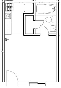 C- Efficiency/ One Bath*